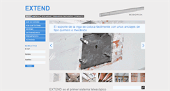 Desktop Screenshot of extend-system.com